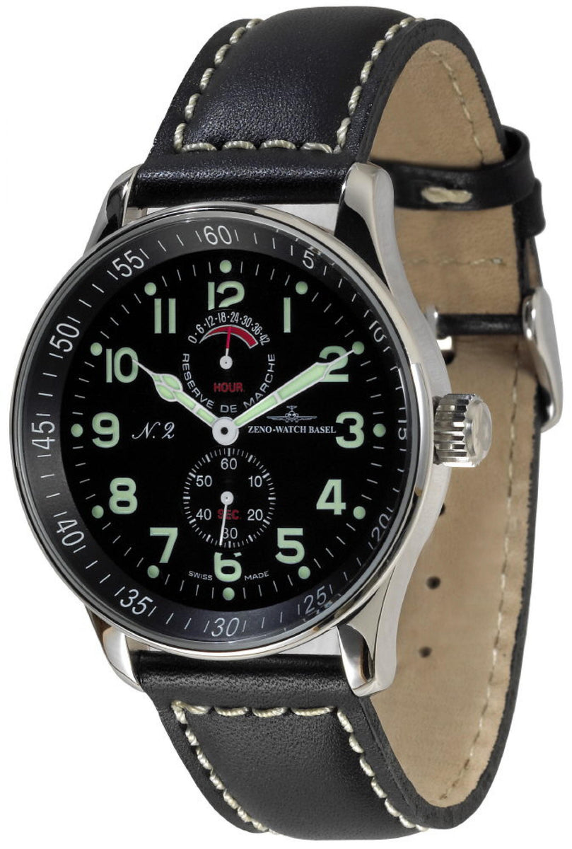 【ワンダーフォーゲル1860 X-Large Pilot Power Reserve - Limited Edition – ZENO-WATCH BASEL