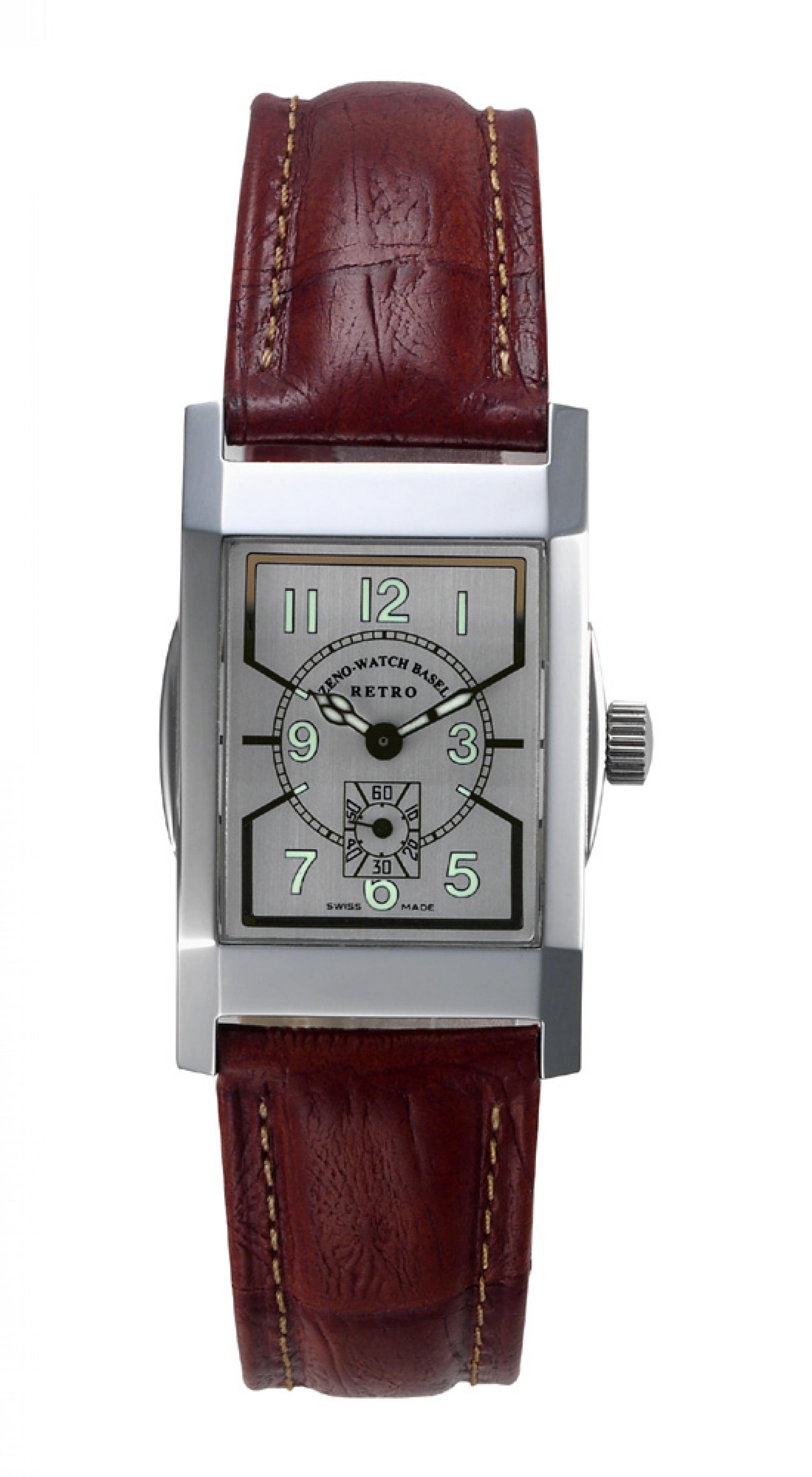 Art Deco Rectangular Winder - Limited Edition – ZENO-WATCH BASEL