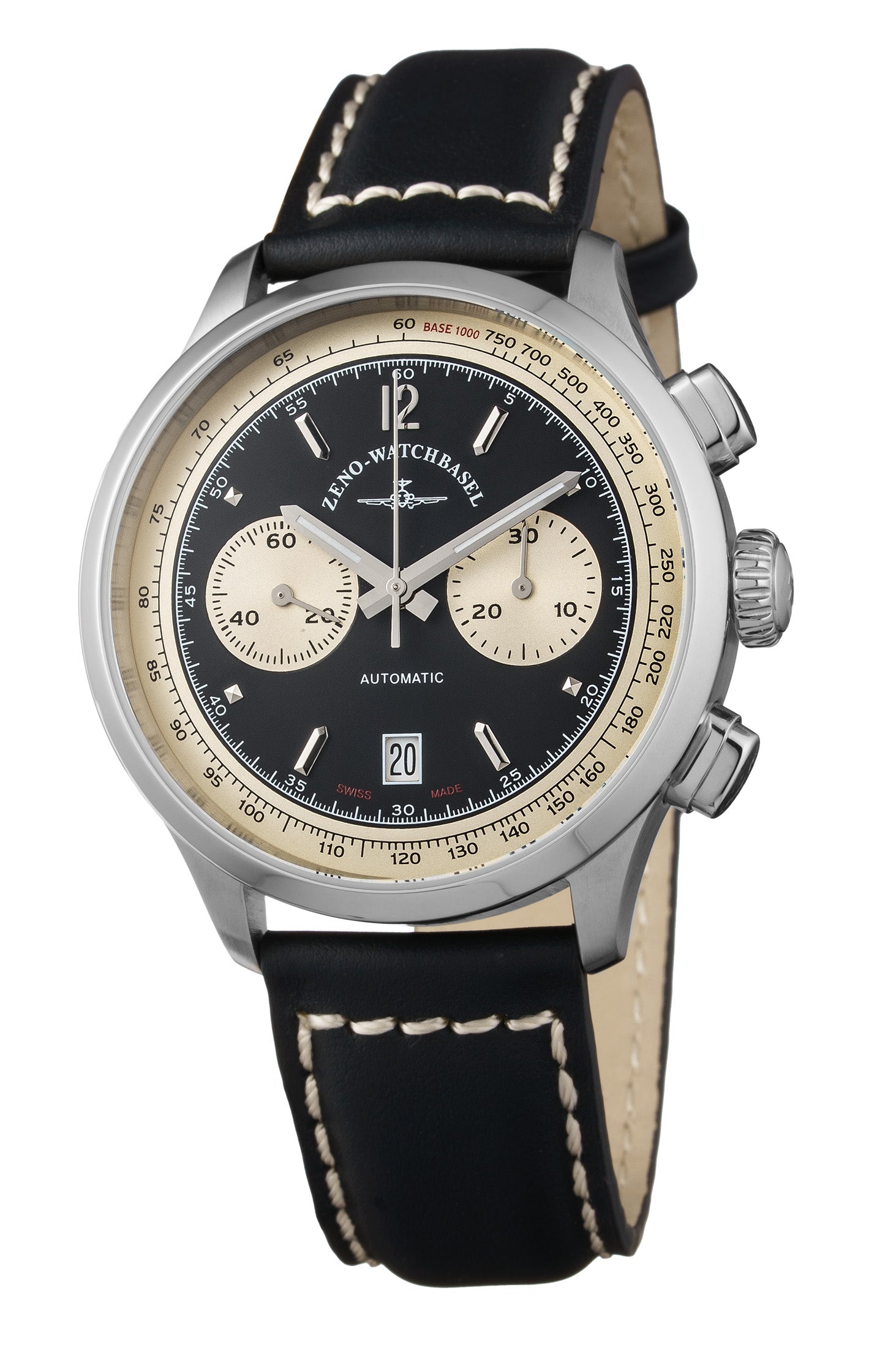 Vintage line Retro Tre Chronograph Bicompax – ZENO-WATCH BASEL