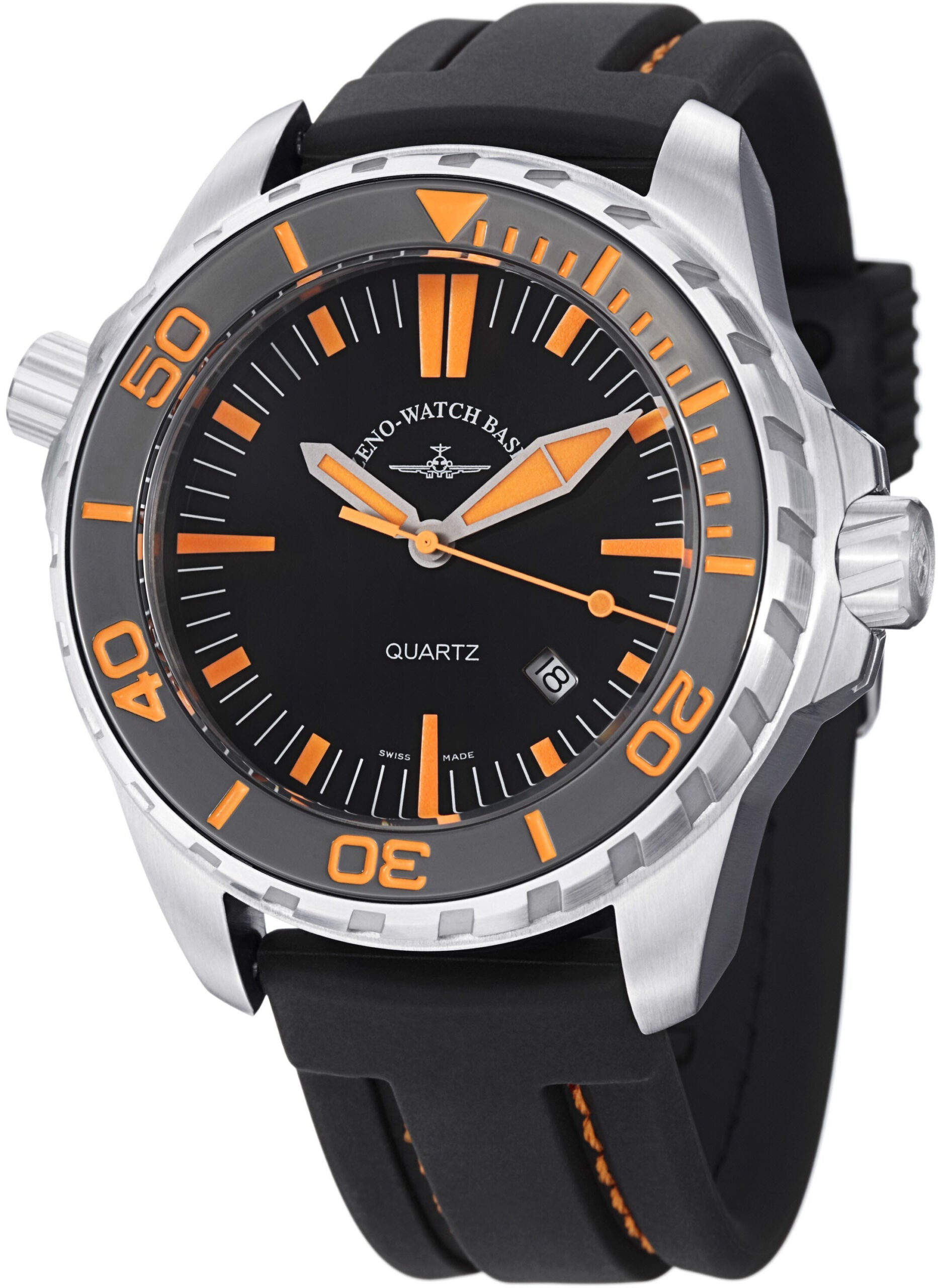 Professional Diver Pro 2 Quartz – ZENO-WATCH BASEL