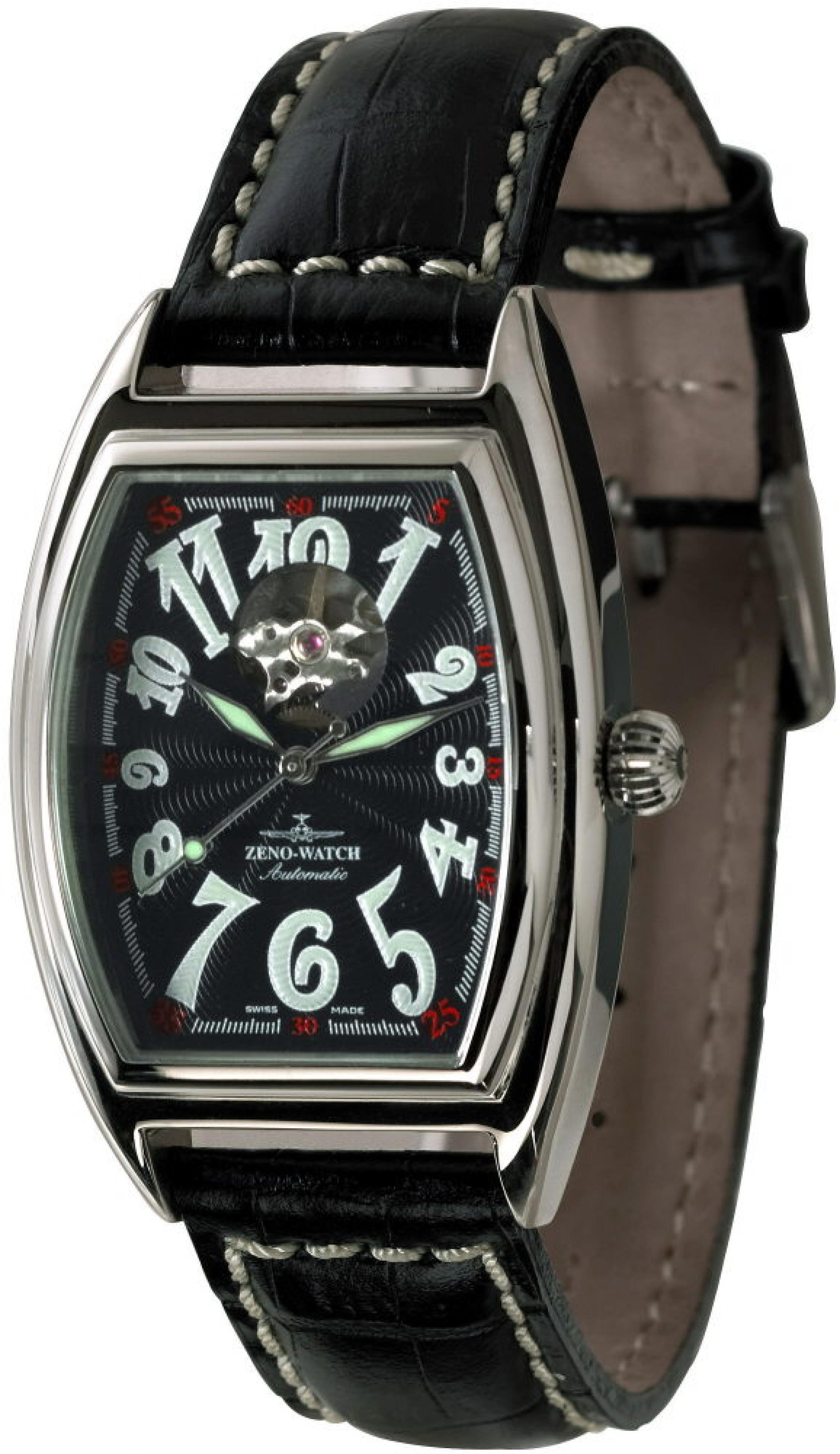 【Tomo】 Tonneau Retro Open Heart – ZENO-WATCH BASEL