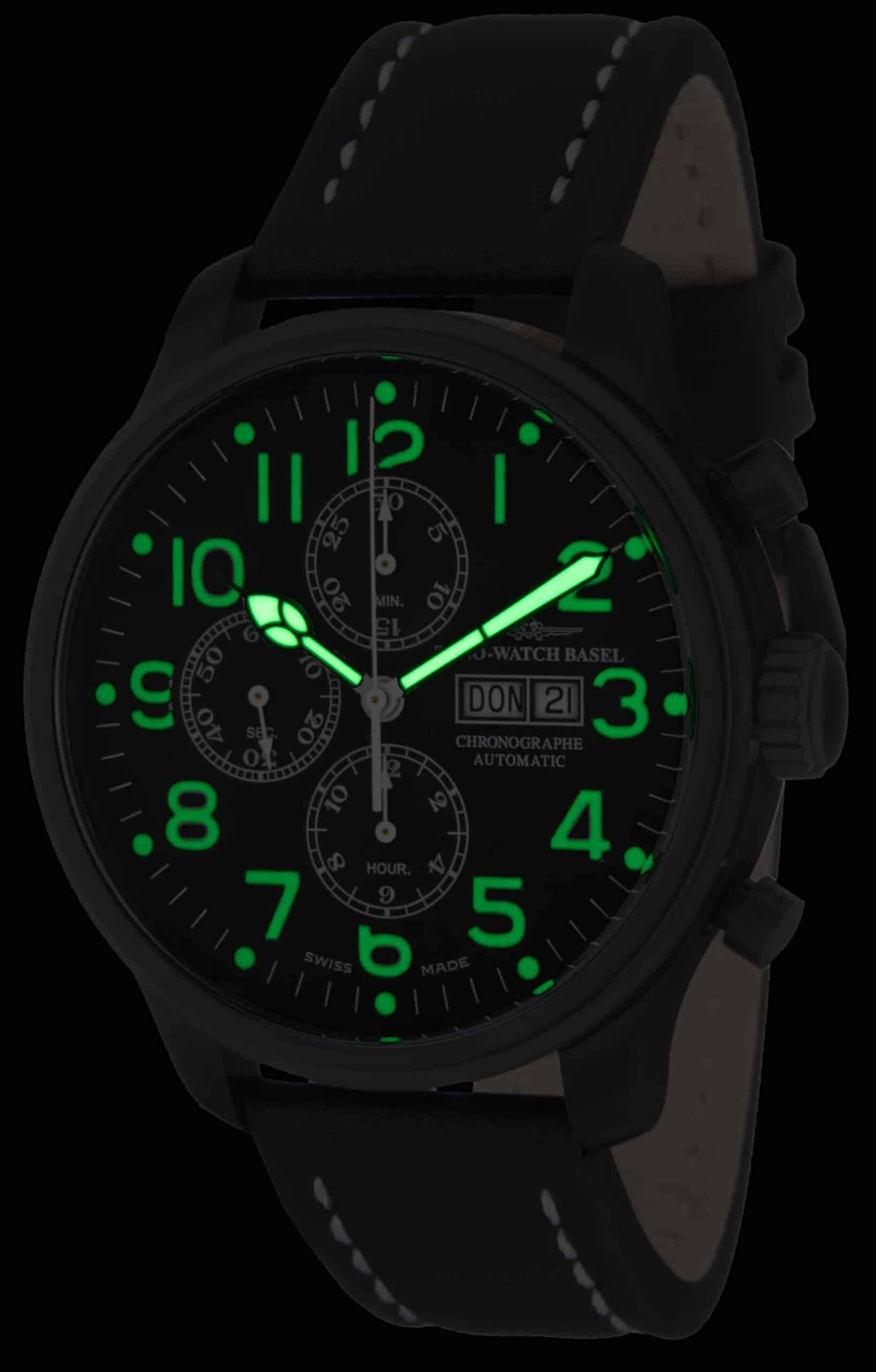 Oversized Pilot Chronograph Day-Date – ZENO-WATCH BASEL