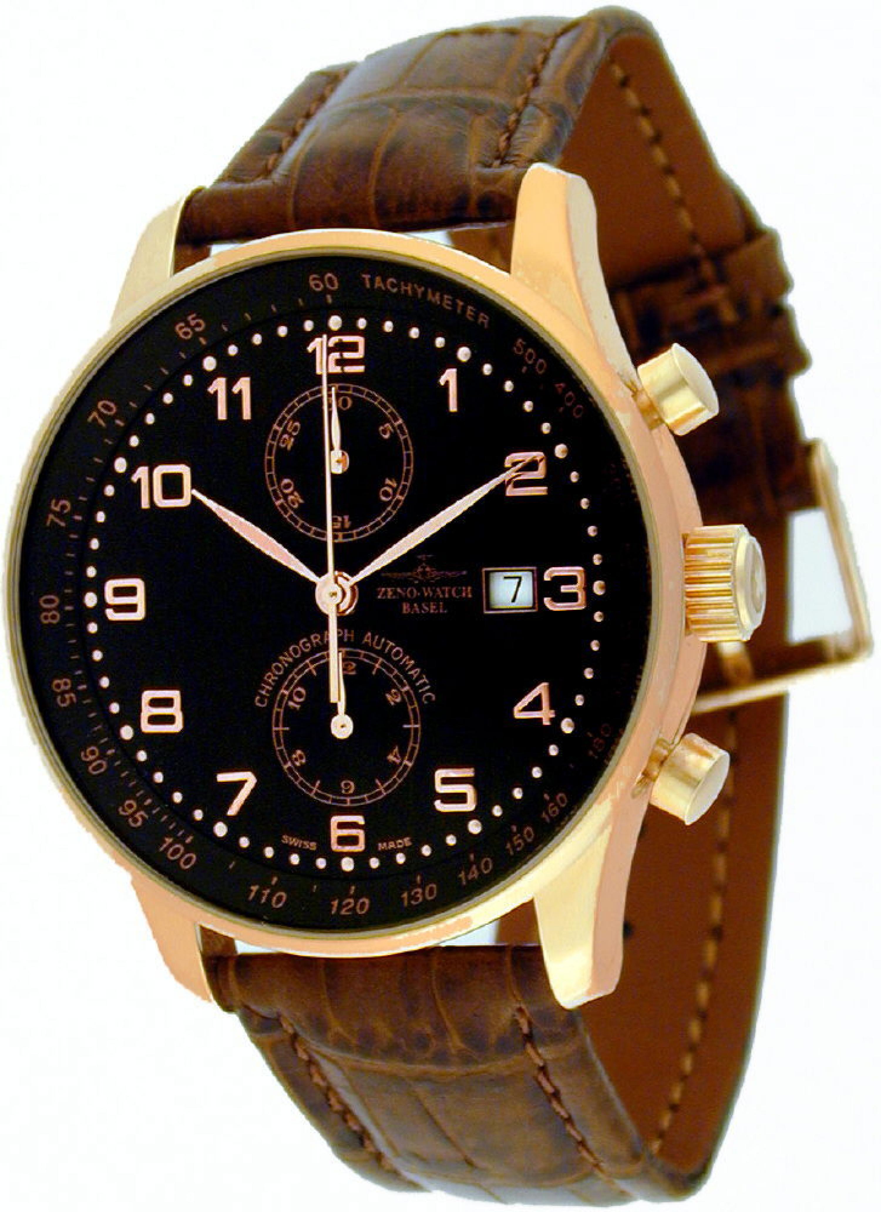 X-Large Retro Chronograph Bicompax – ZENO-WATCH BASEL