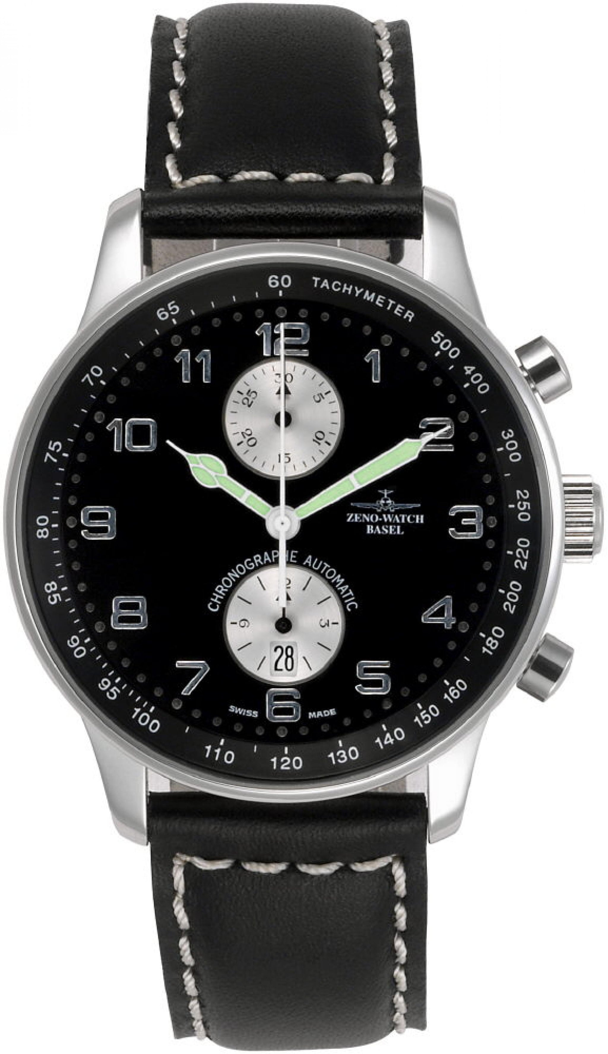 X-Large Retro Chronograph Bicompax – ZENO-WATCH BASEL