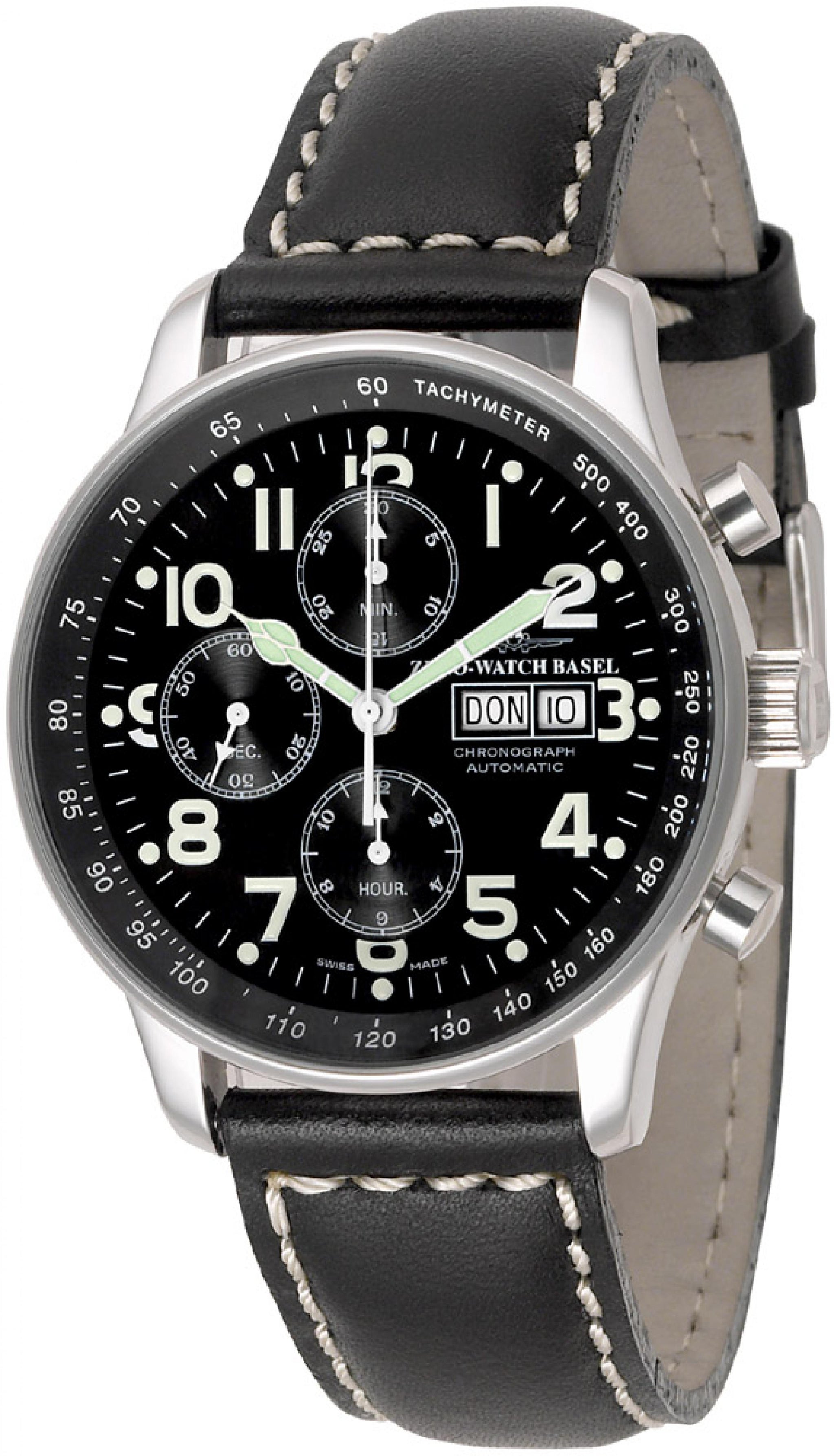 X-Large B Pilot Chrono Day Date – ZENO-WATCH BASEL