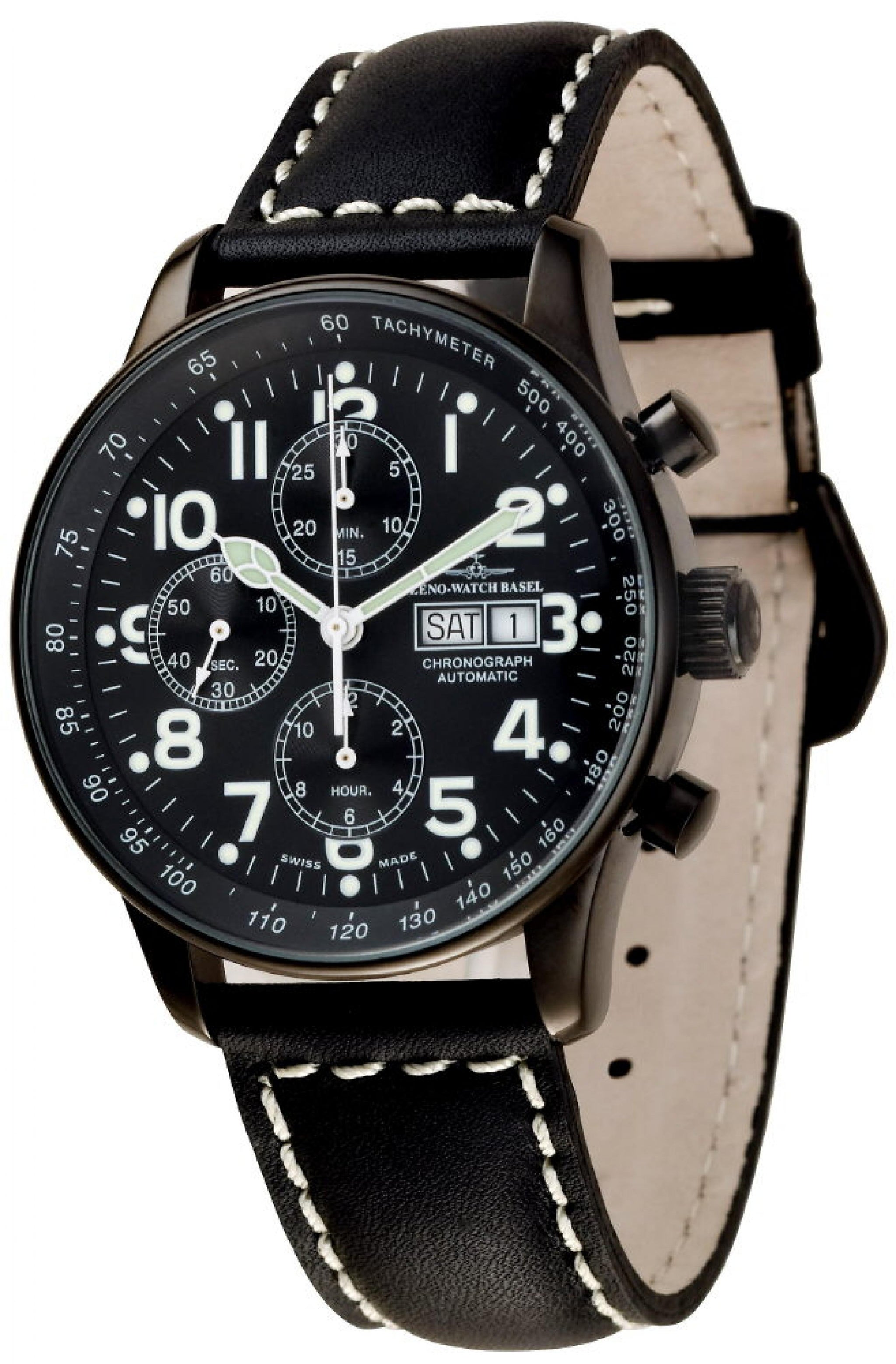 zeno-watch Oversized Day Date Retrograd ZENO-WATCH BASEL X-Large 